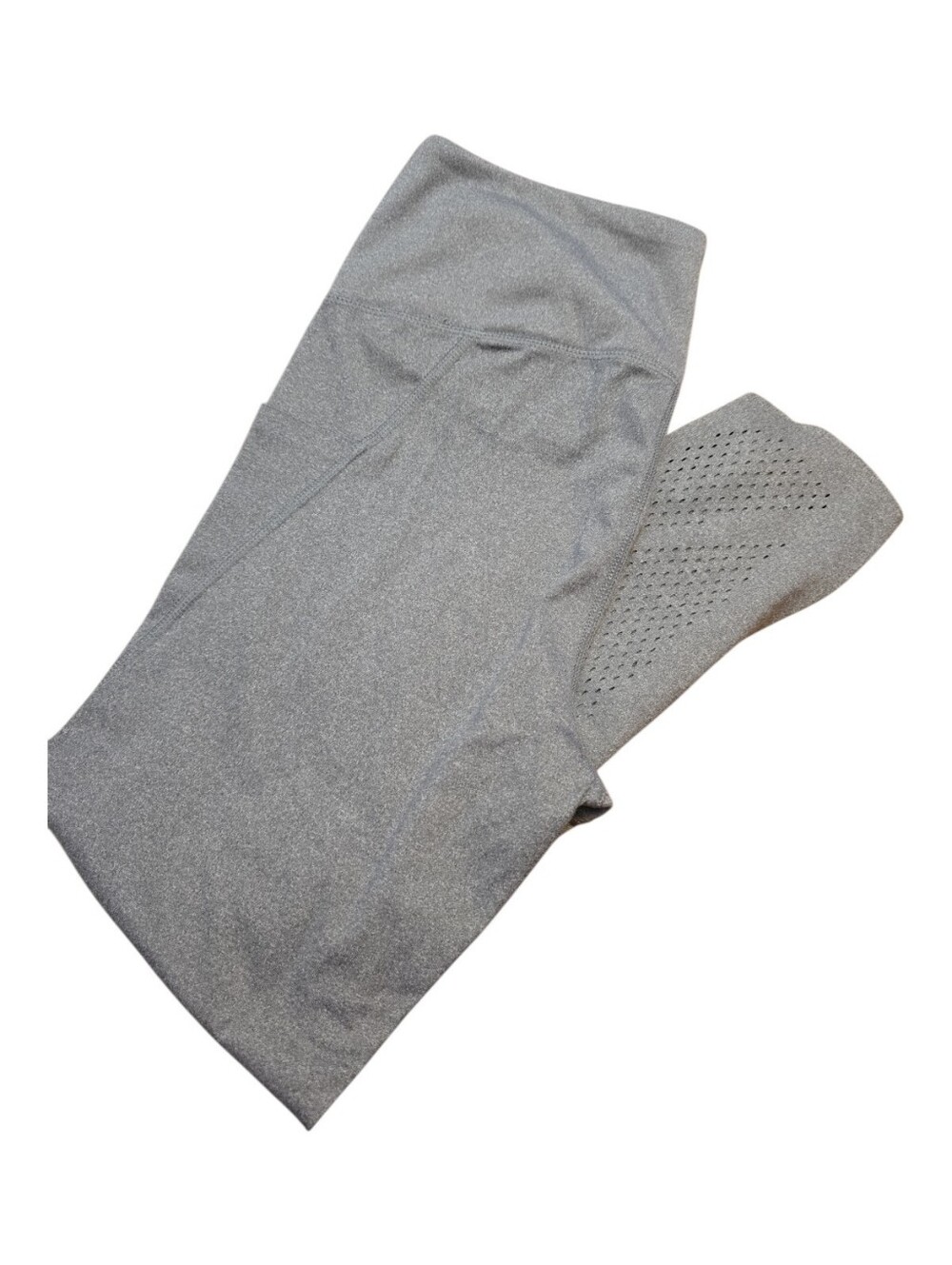 Members Mark Ladies Everyday Perforated Legging XL Gray - Picture 2 of 2